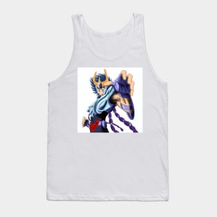 ikki the phoenix in saint seiya myth cloth anime art Tank Top